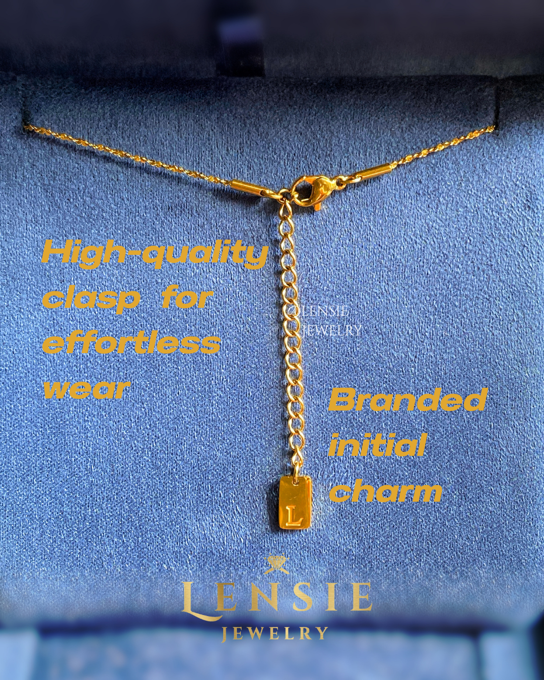 Fancy Stainless Steel Necklace – Handmade Jewelry