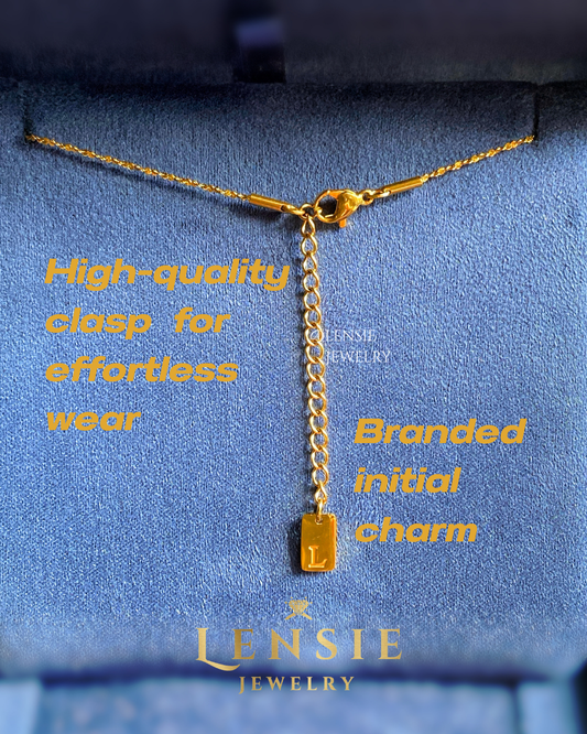 Fancy Stainless Steel Necklace – Handmade Jewelry